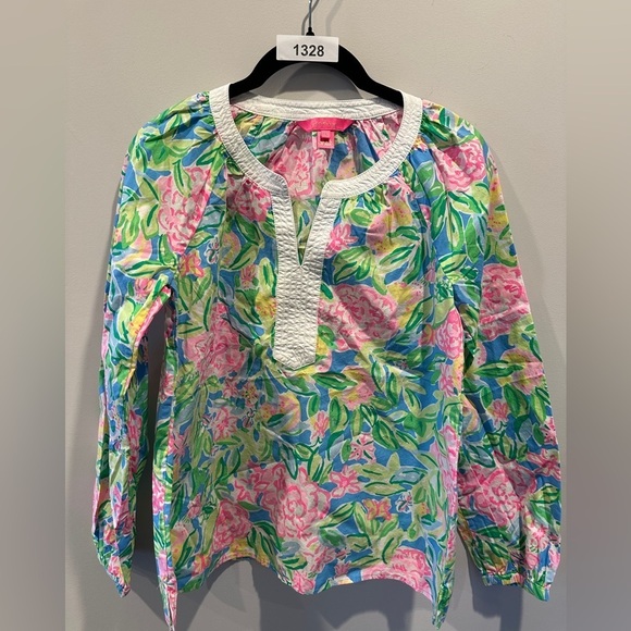 Tops - Lili Pulitzer Camryn Cotton Tunic